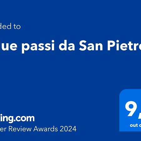 A Due Passi Da San Pietro Bed & Breakfast Rome Exterior photo